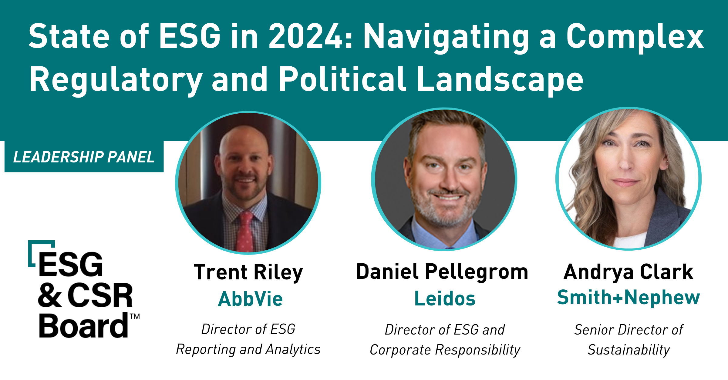 Panel Discussion On The State Of ESG In 2024 Navigating A Complex   ESG   CSR   Post Webinar   Social Sharing    State Of ESG #keepProtocol